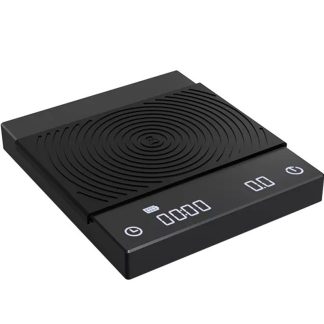 Espressowaage · mit Timer und Silikon-Pad