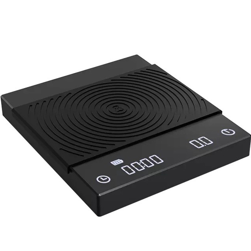 Espressowaage · mit Timer und Silikon-Pad