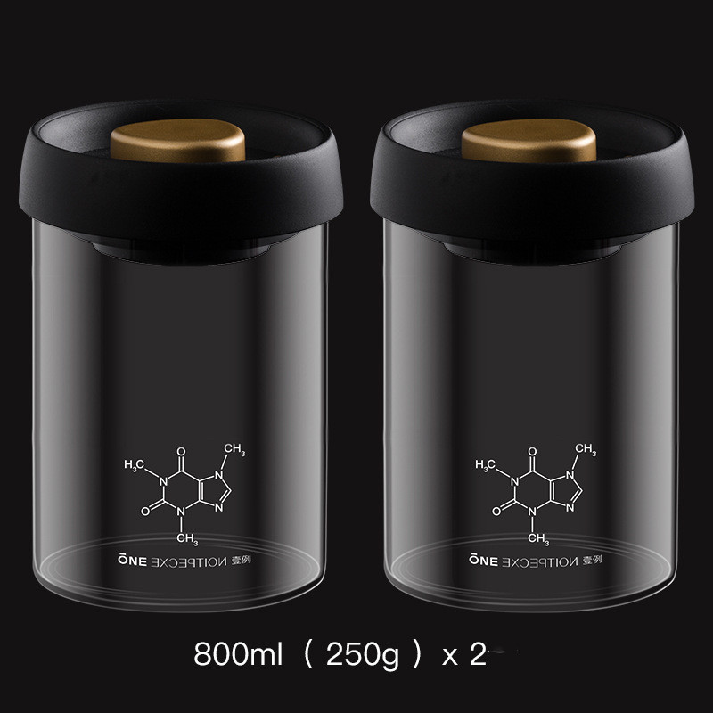 Vakuum-Vorratsdose · Kaffeebohnen, Glas mit Vakuumdeckel – Bild 4
